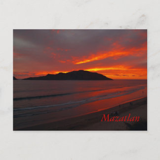 Mazatlan, Mexico ......   Zonnebranders Briefkaart