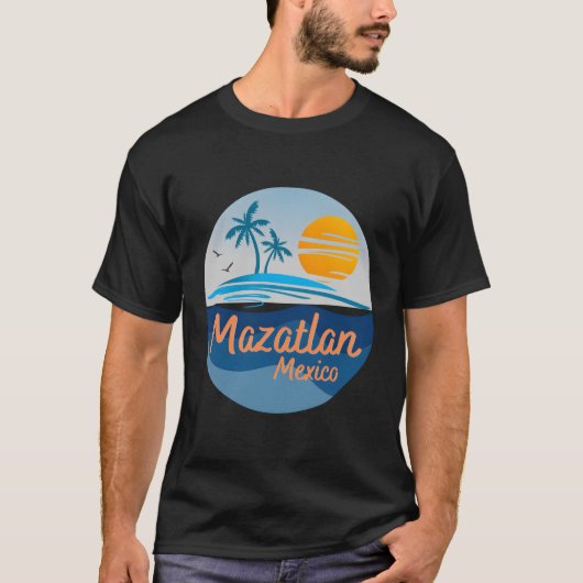 Mazatlan Sinaloa Mexico Vakantie T-shirt (Voorkant)