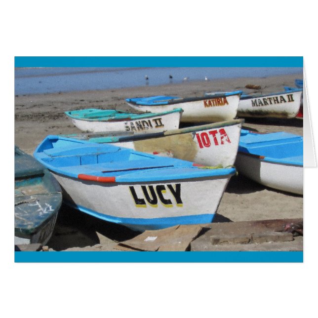 Mazatlan Vissen Boats (Voorkant Horizontaal)