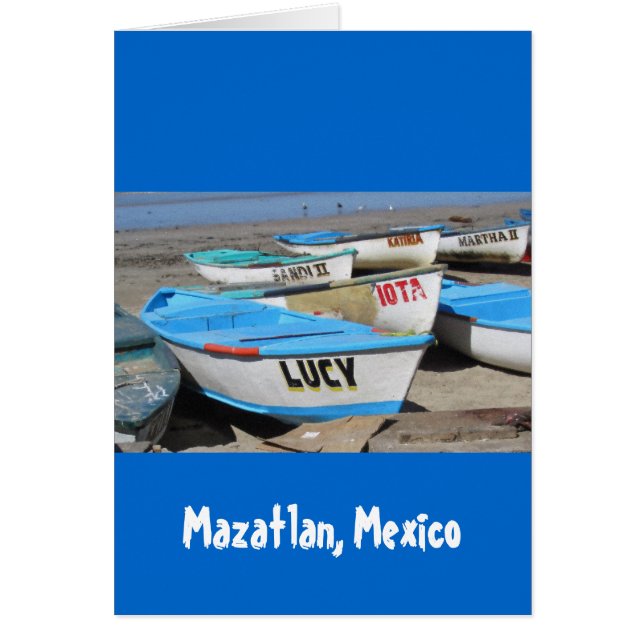Mazatlan Vissen Boats (Voorkant)