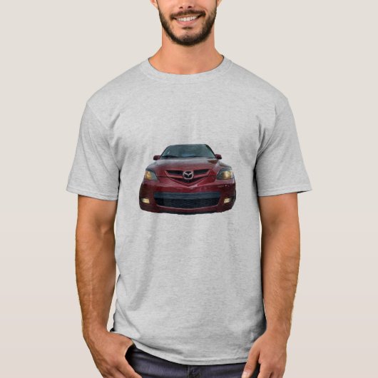 Mazda3 t shirt Mazda shirt voorzijde alleen nice M (Voorkant)