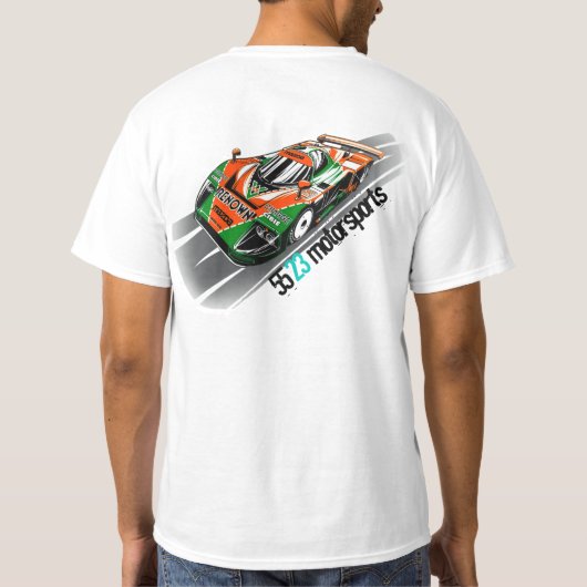 Mazda 787B Le Mans Car T-shirt (Achterkant)