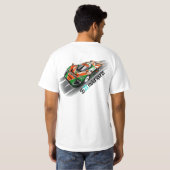 Mazda 787B Le Mans Car T-shirt (Achterkant volledig)