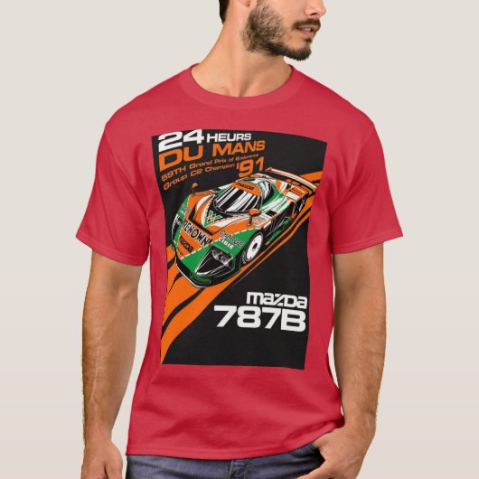 mazda 787B T-shirt (Voorkant)
