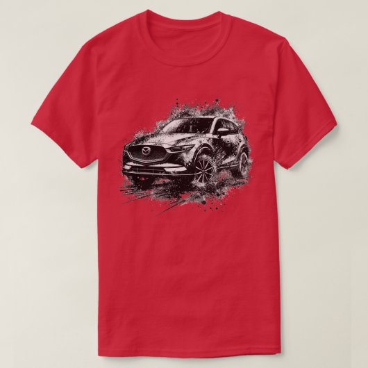 Mazda CX5 5 T-shirt (Design voorkant)