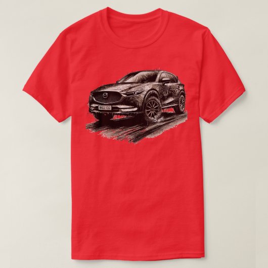 Mazda CX5 7 T-shirt (Design voorkant)