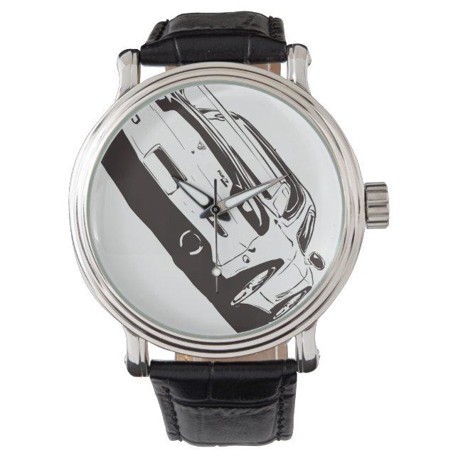 MAZDA FD3S RX-7（リア） イラスト線画　腕時計 HORLOGE (Voorkant)