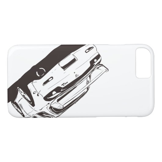 MAZDA FD3S RX-7 Case-Mate iPhone CASE (Achterkant (Horizontaal))