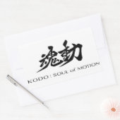 Mazda Kodo's Soul of Motion-Sticker Rechthoekige Sticker (Envelop)
