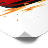 Mazda Miata Drift Painting Poster (Hoek)