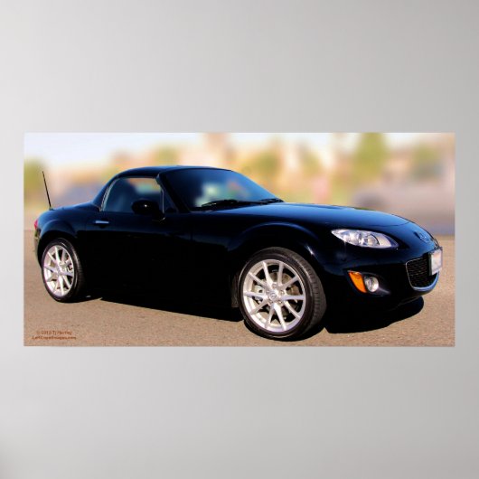 MAZDA MIATA HARDTOP POSTER (Voorkant)