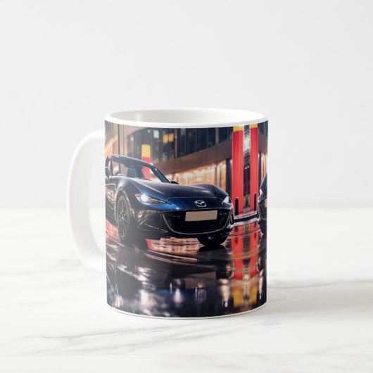 Mazda MX5 Miata ND Gen 4 Jet Black Mok (Voorkant links)