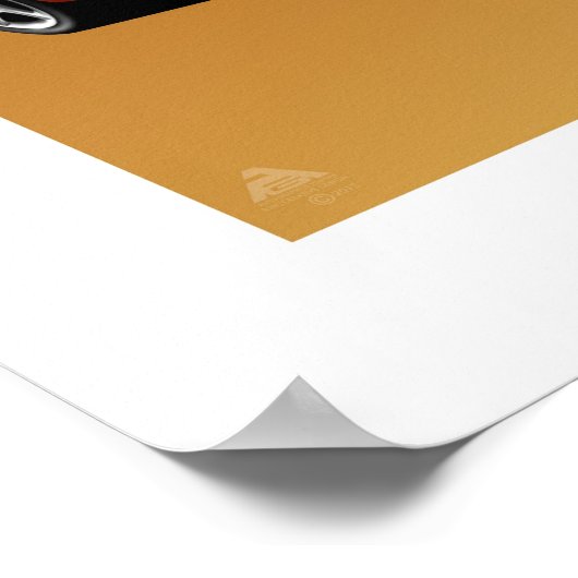 Mazda MX5 mk2 Poster Illustratie (Hoek)