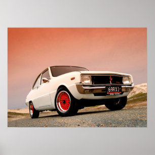Mazda R100  Japanse prestaties Poster