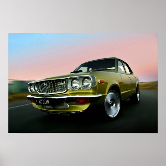 Mazda Rotary Powered RX3 Poster (Voorkant)