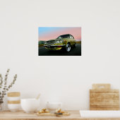 Mazda Rotary Powered RX3 Poster (Keuken)