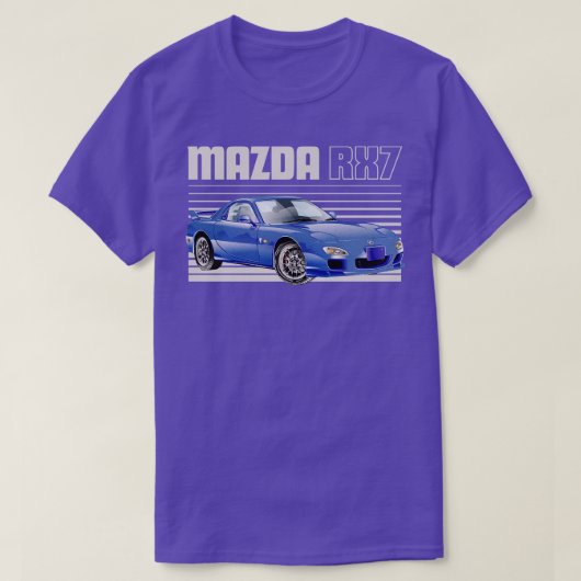 MAZDA RX7 1 T-SHIRT (Design voorkant)