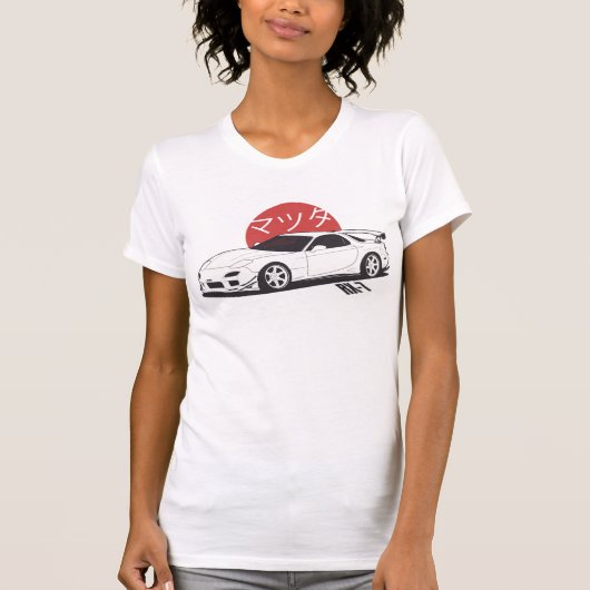 Mazda RX7 - CarCorner T-shirt (Voorkant)