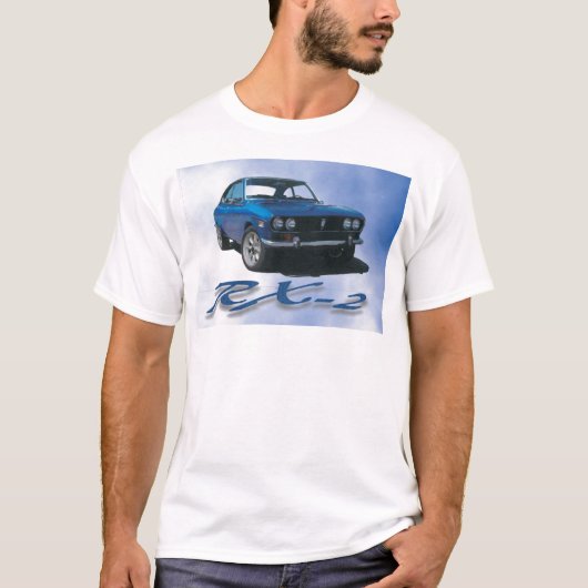 Mazda Rx-2 Blue T-shirt (Voorkant)