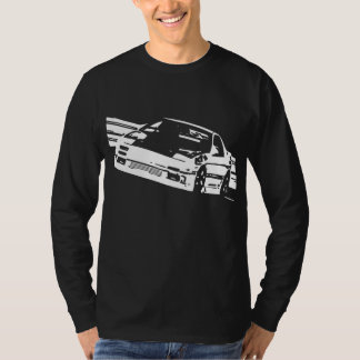 Mazda RX-7 FC3S Sideways Long-hoes T-shirt