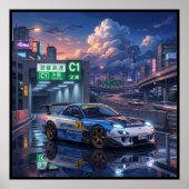 Mazda RX-7 FD Poster (Voorkant)