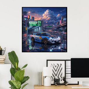 Mazda RX-7 FD Poster