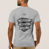 Mazda RX-8: Geen witte show - Wankel. Rotary. Leve T-shirt (Achterkant)