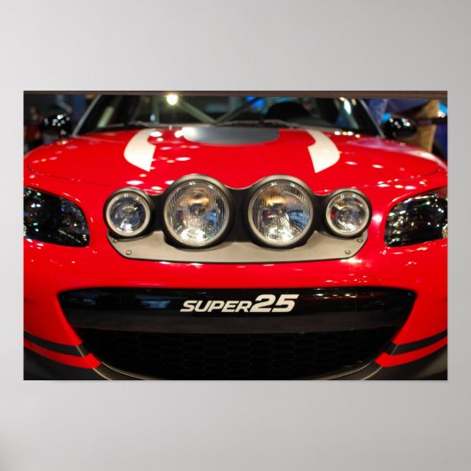 Mazda Super 25 MX5 Miata Poster (Voorkant)