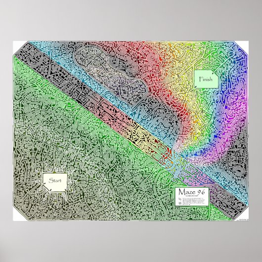 Maze 96 poster (Voorkant)