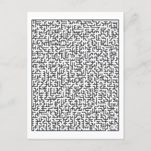 Maze Briefkaart