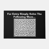 Maze-deur Deurmat (Voorkant)