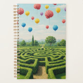 Maze en Brain Balloons Planner (Voorkant)