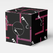 Maze Escape Party Maze for Snoep Box Bedankdoosjes (Voorkant Zijde)