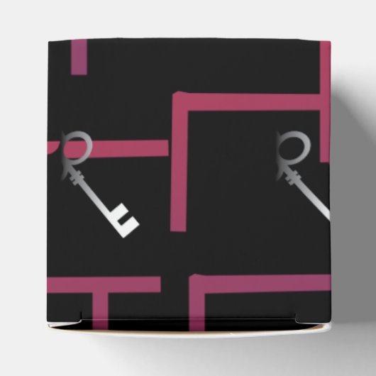 Maze Escape Party Maze for Snoep Box Bedankdoosjes (Bovenkant)