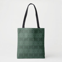 Maze Green Abstracte Alcohol Ink Kunst Tote Bag