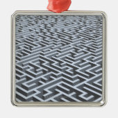 Maze Metalen Ornament (Voorkant)