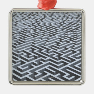 Maze Metalen Ornament