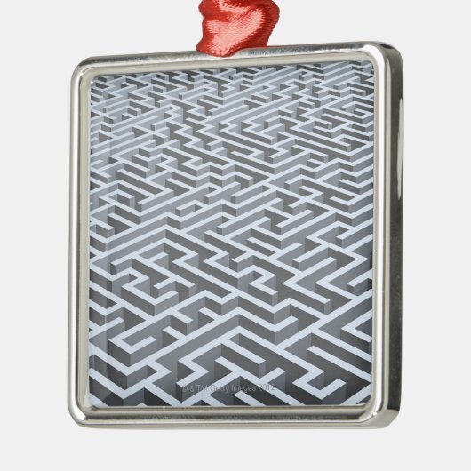 Maze Metalen Ornament (Links)