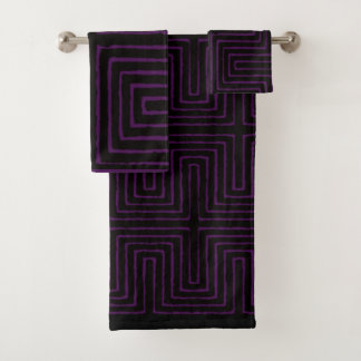 Maze Mud Cloth Bad Handdoek