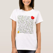 Maze of love t-shirt (Voorkant)