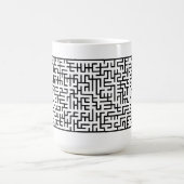 Maze on a Mok Funny Mug (Center)