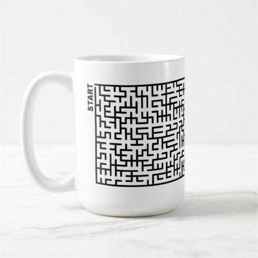 Maze on a Mok Funny Mug (Links)