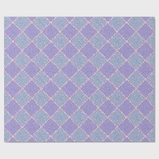 Maze Patchwork Cadeaupapier (Vlak)