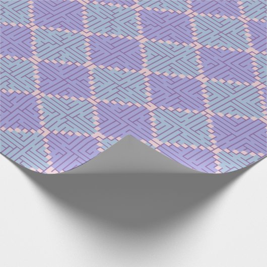 Maze Patchwork Cadeaupapier (Hoek)
