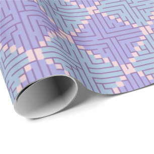Maze Patchwork Cadeaupapier