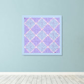 Maze Patchwork Canvas Afdruk (Insitu (Houten vloer))