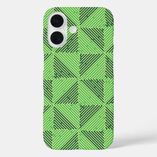 Maze Patchwork Canvas afdrukken Case-Mate iPhone Case (Achterkant)
