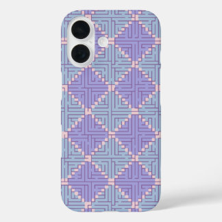 Maze Patchwork iPhone 16 Hoesje