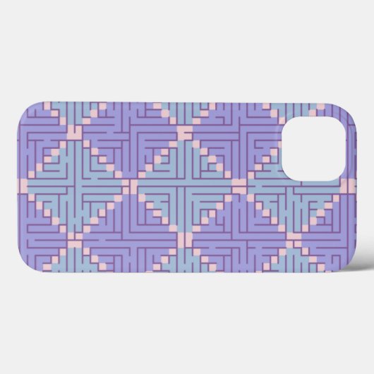 Maze Patchwork Case-Mate iPhone Case (Achterkant (horizontaal))