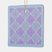 Maze Patchwork Keramisch Ornament (Links)